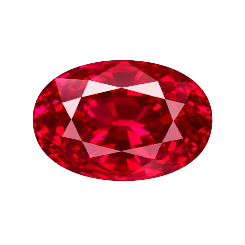 Brilliant Red Ruby – Faceted Cut 6.33carat